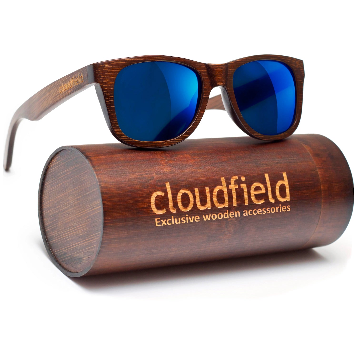cloudfield blue mirror polarized sunglasses