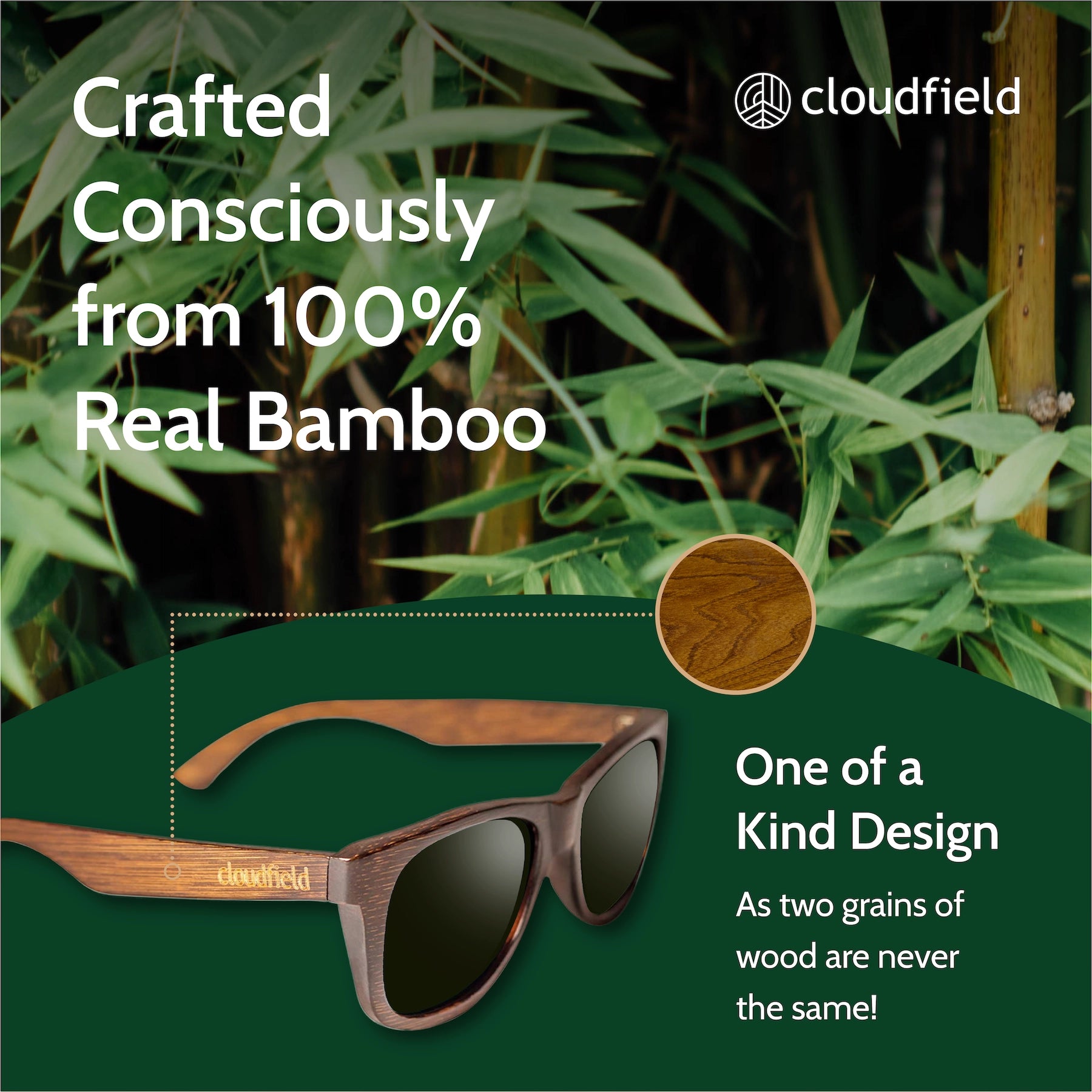 floating polarized sunglasses by cloudfield